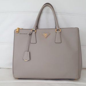 PRADA Large Saffiano Lux Galleria Tote - Excellent Condition